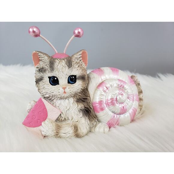 Cute‎ As A Bug Cat Kayomi Harai Figurine Hamilton Snail - Steady as a snail - Picture 8 of 8
